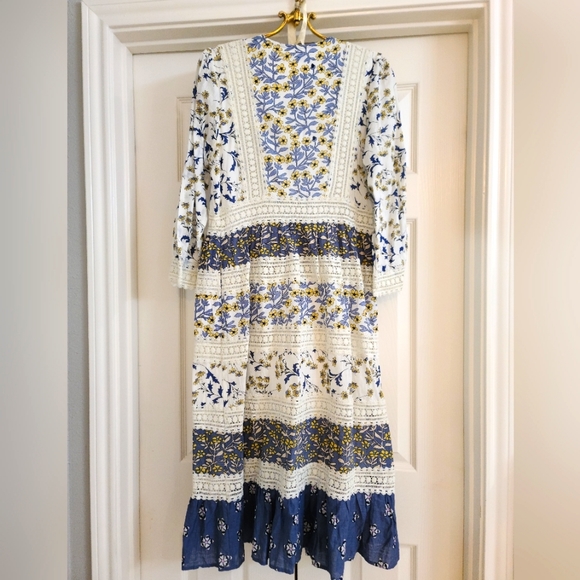 Mixed Floral Print Maxi Dress - Picture 5 of 8